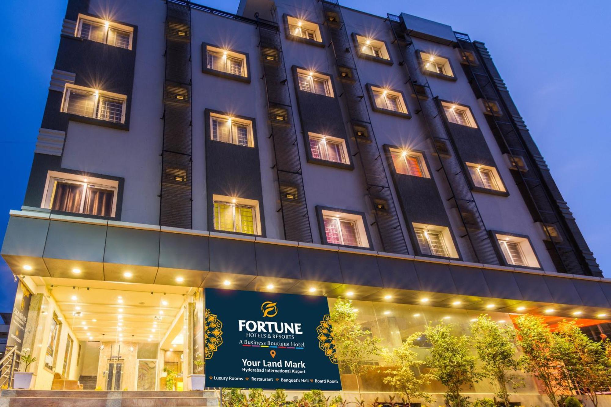 Hotel Fortune Hyderabad Airport Zone Exterior photo